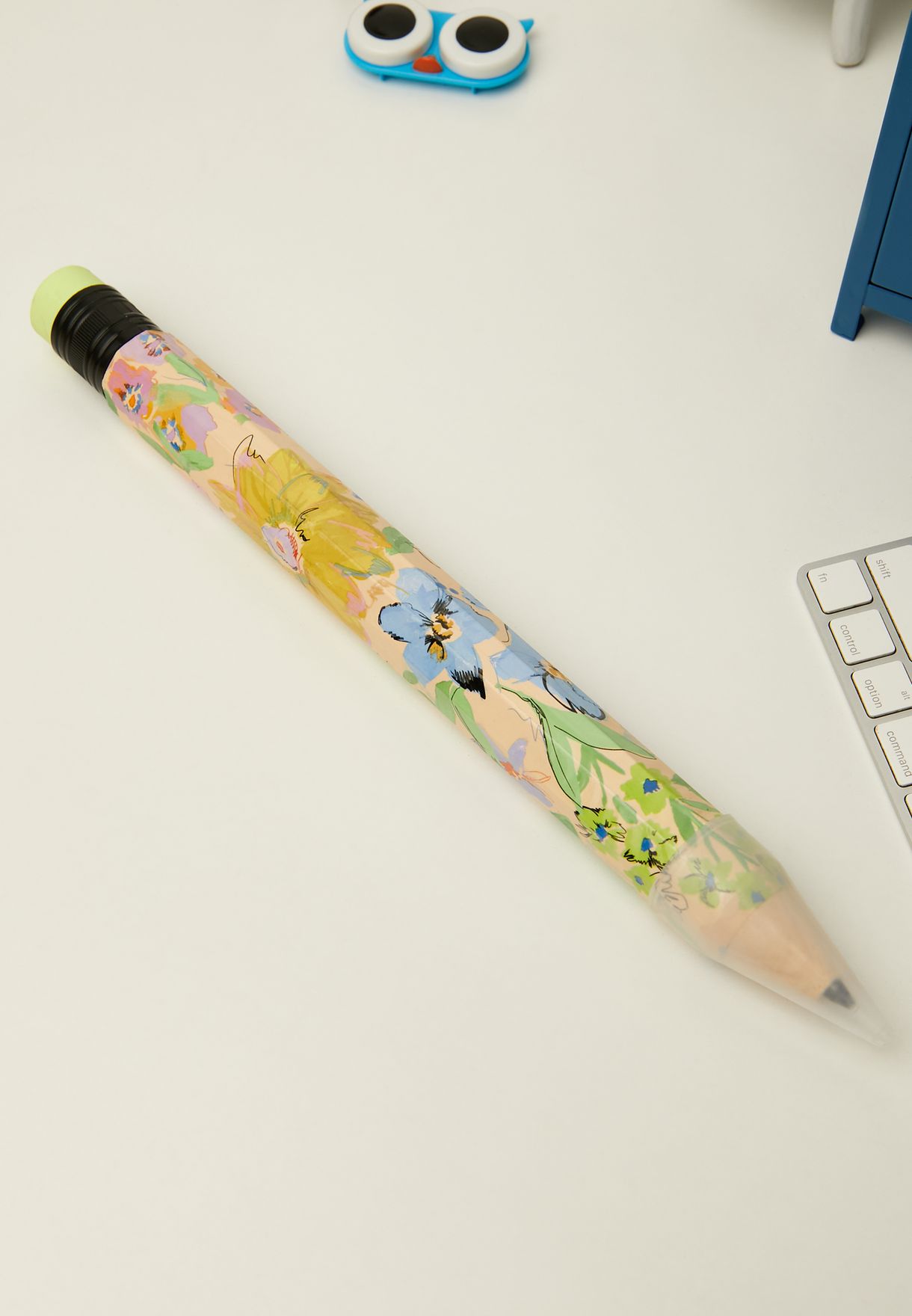 Handcrafted Floral Fashion Giant Pencil