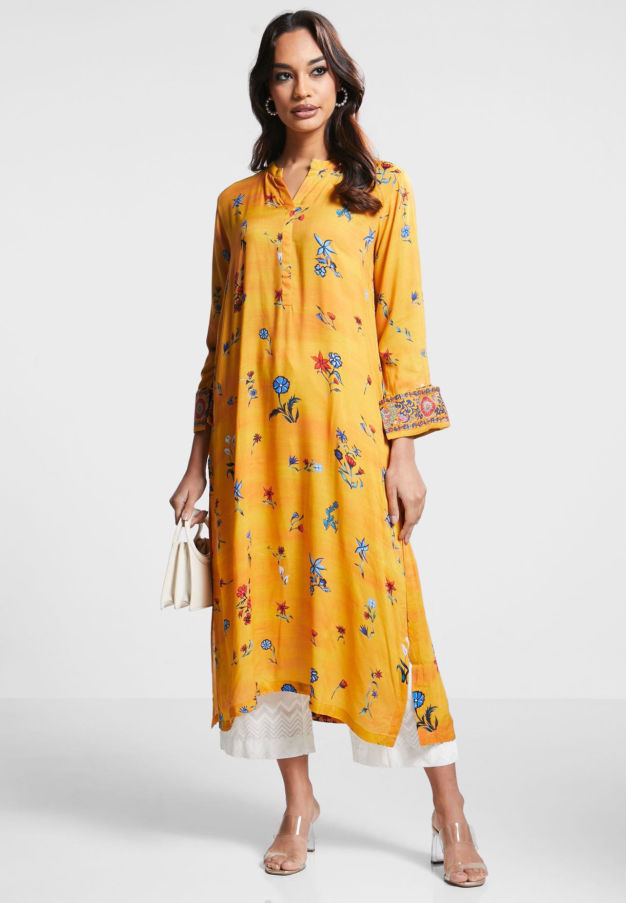 Floral Print Kurti