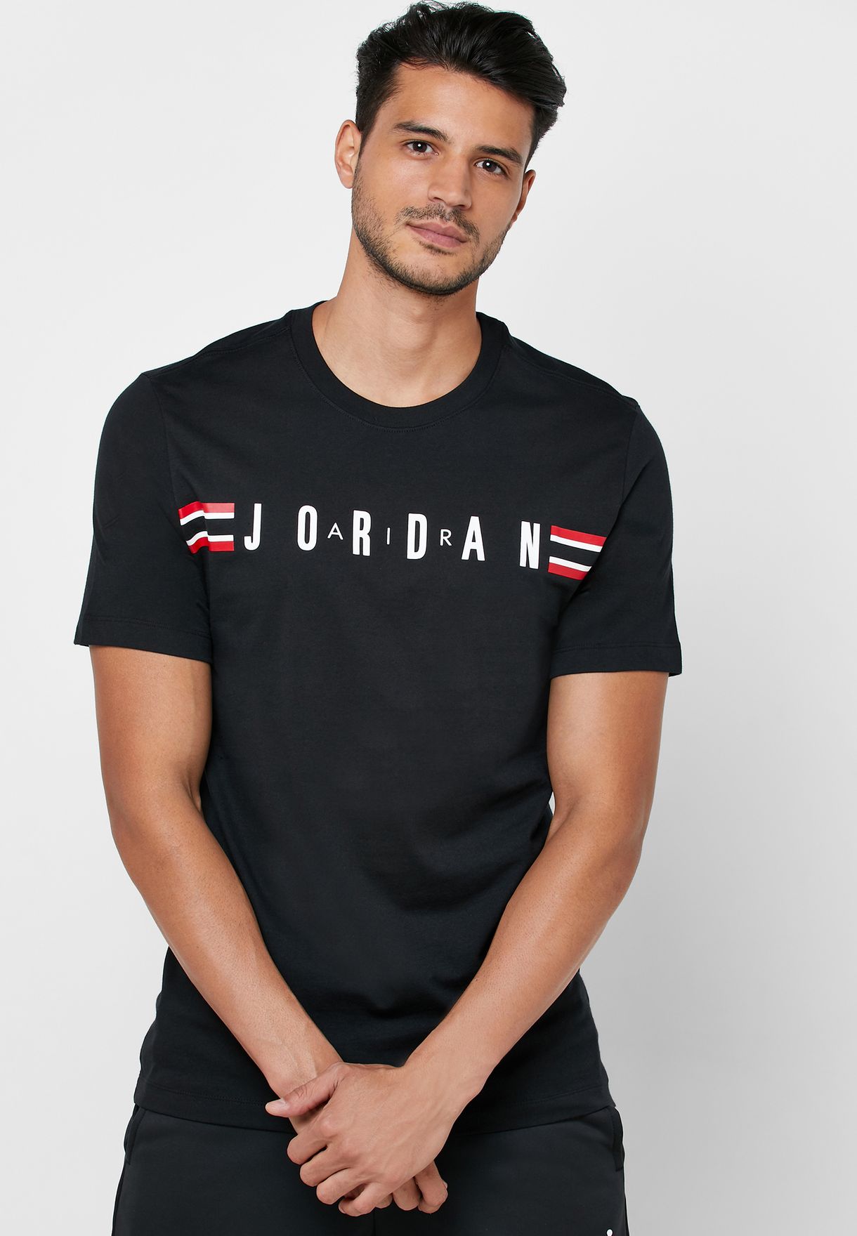 Buy Nike black Air Jordan T-Shirt for 