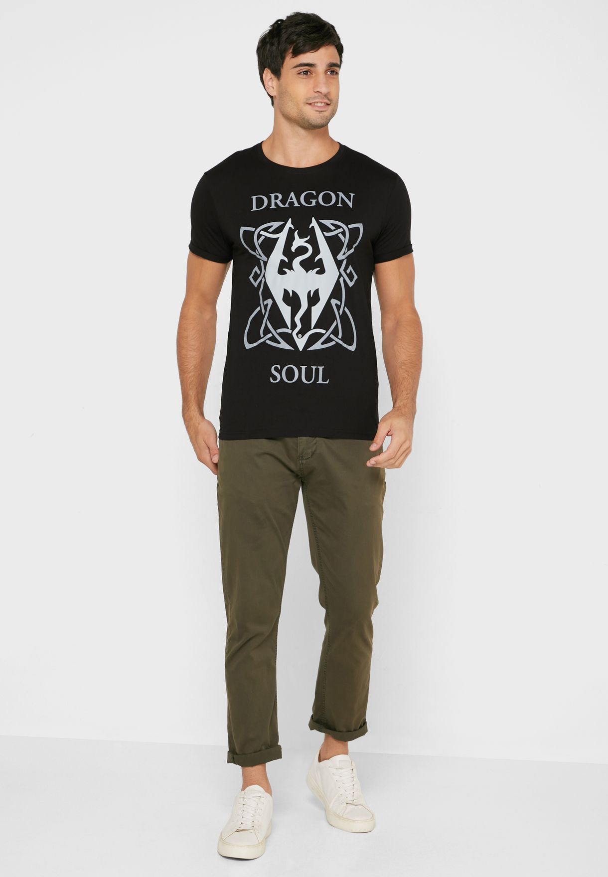 Dragon Soul Crew Neck T-Shirt