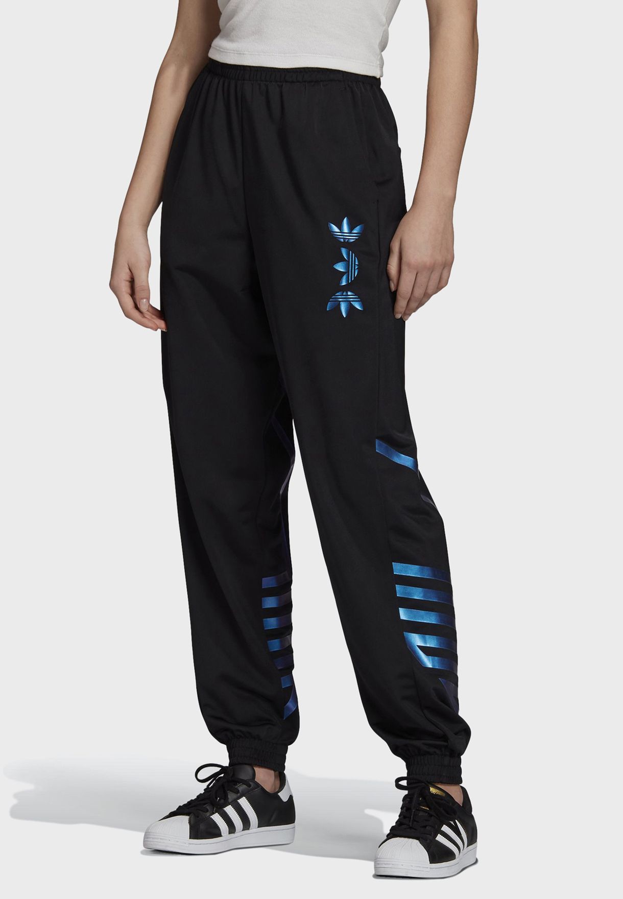 logo track pants