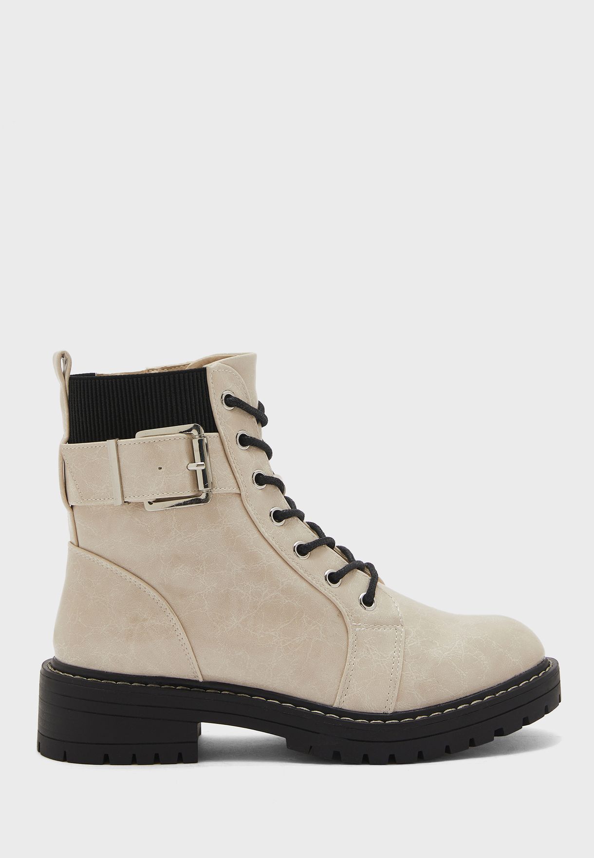 new look beige boots