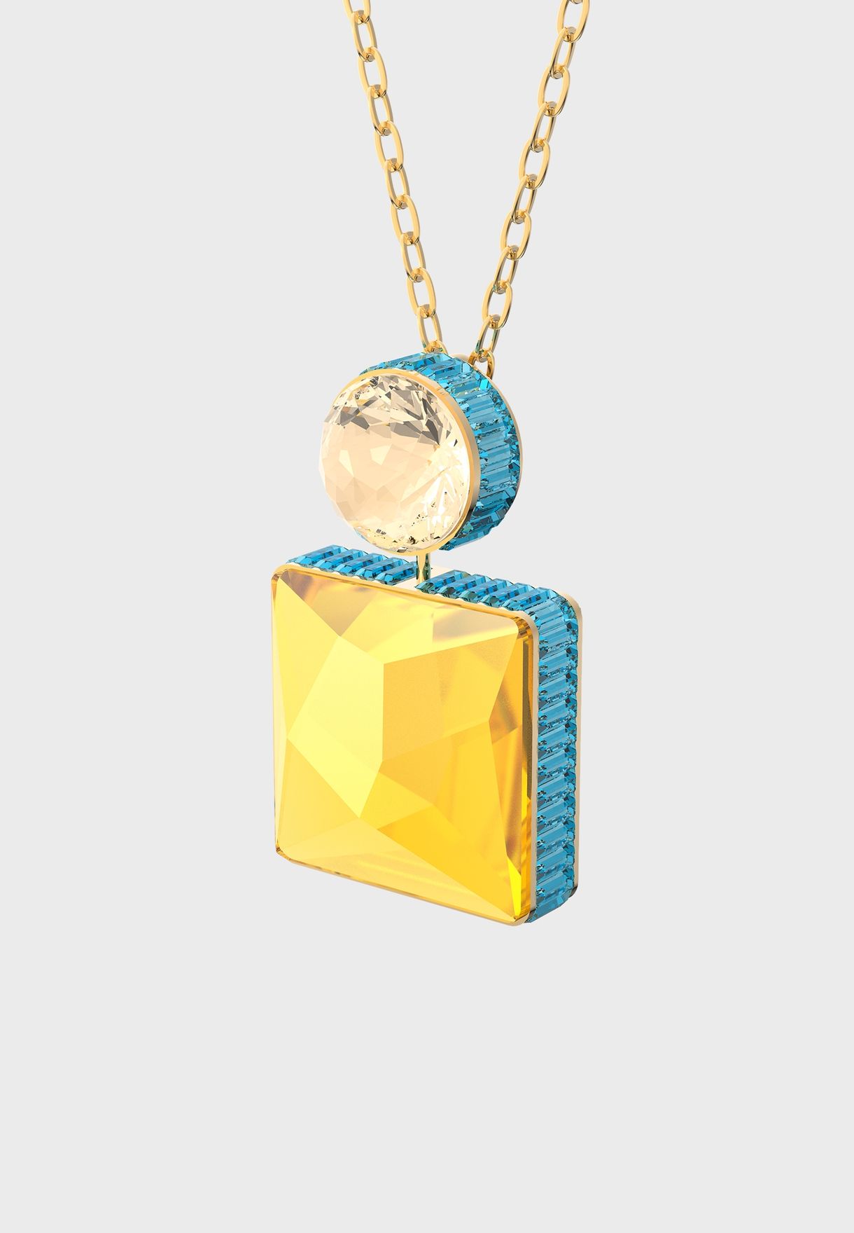 Orbita Square cut necklace