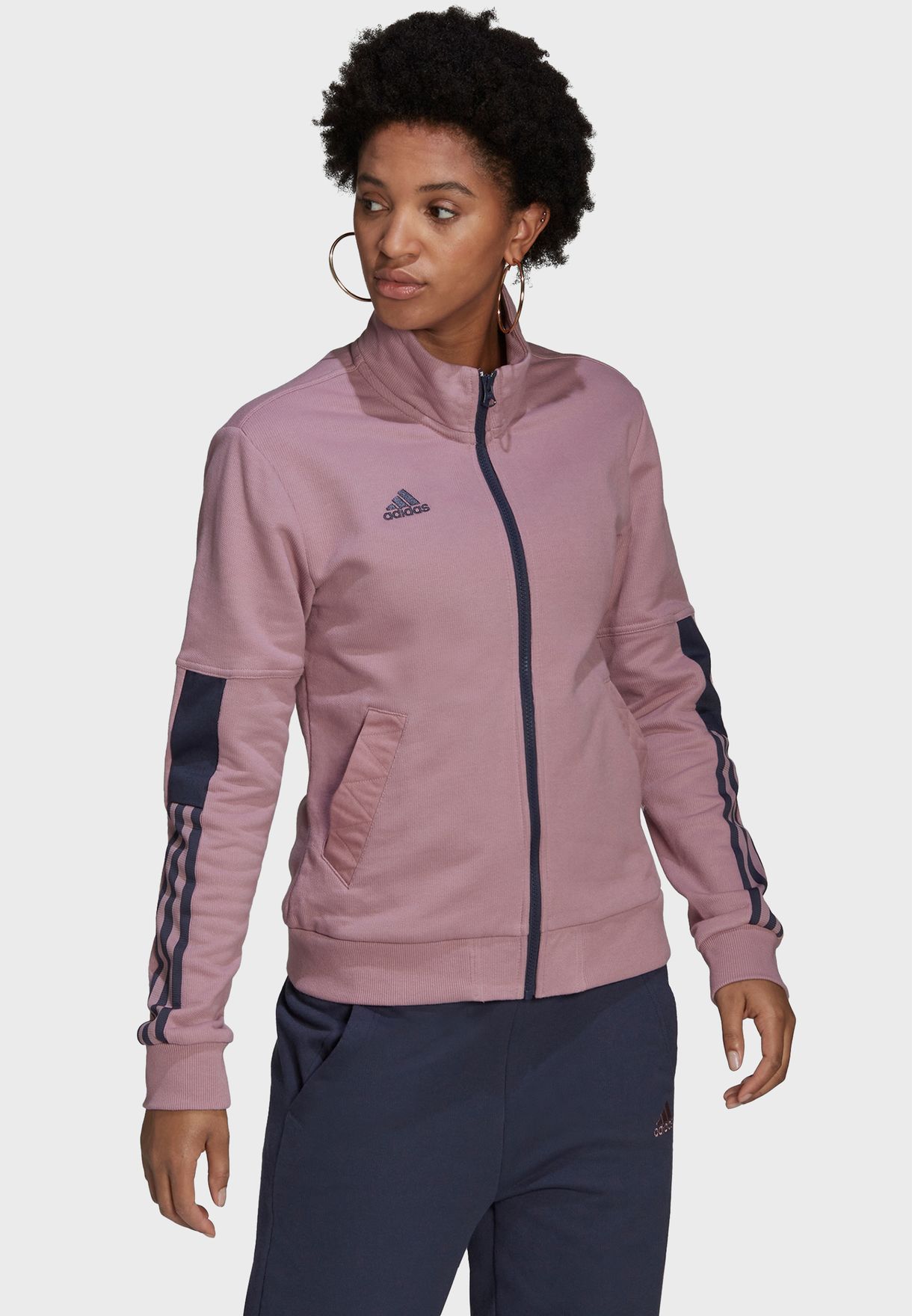 adidas pink superstar jacket