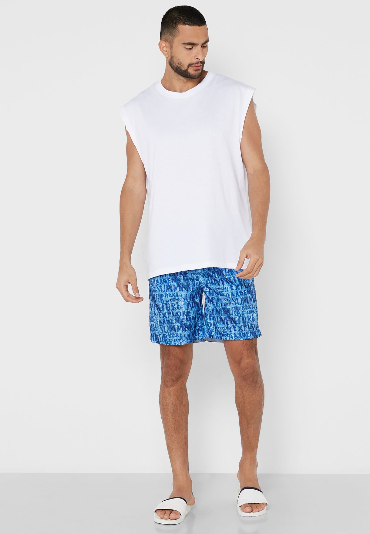 Printed Swim Shorts