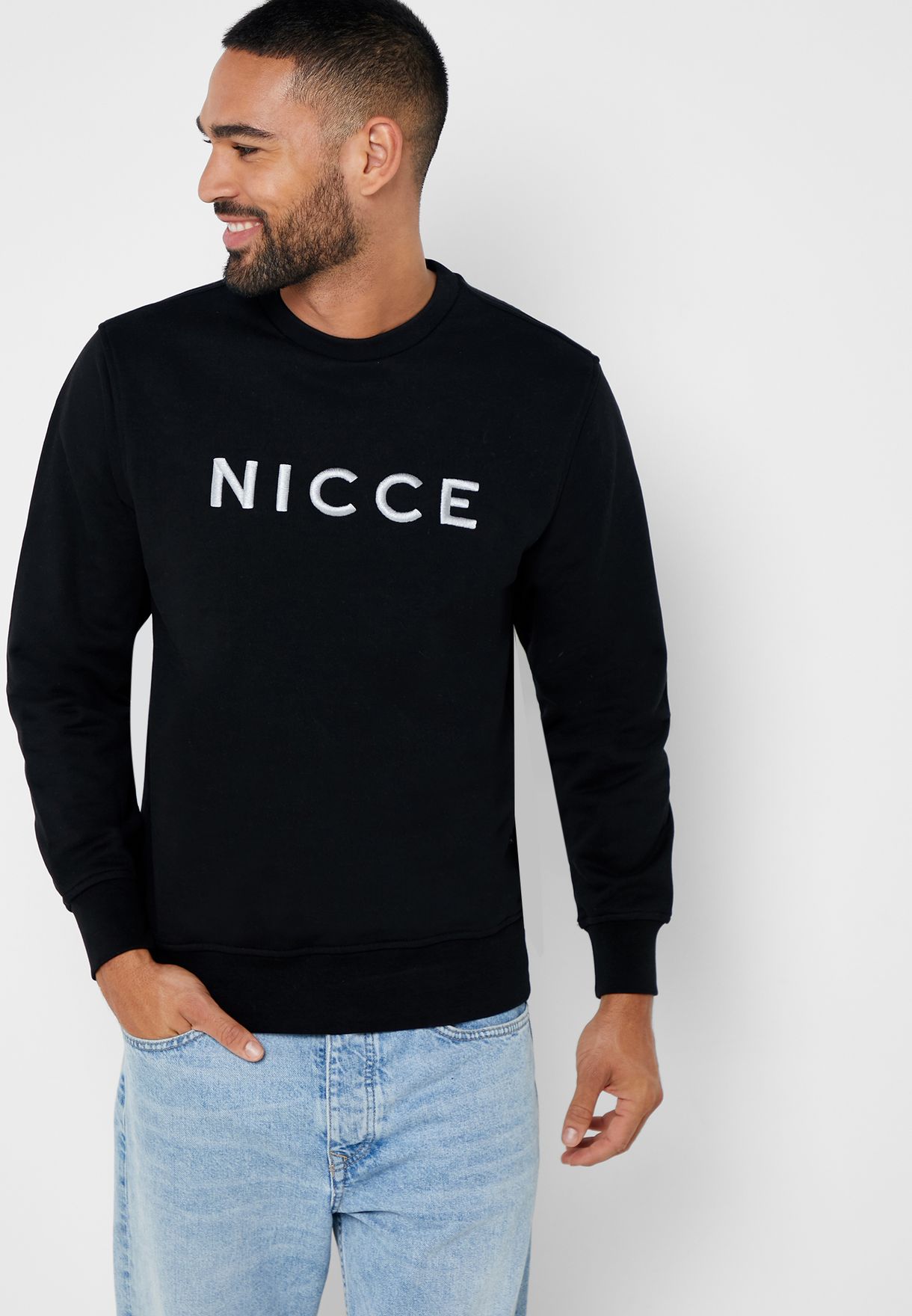 nicce black sweatshirt