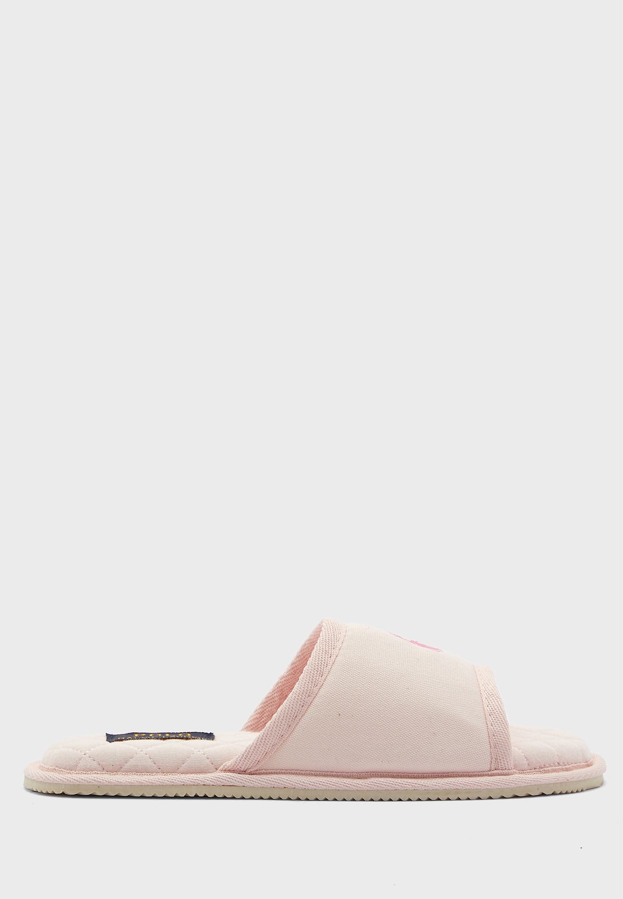 Buy Polo Ralph Lauren pink Casual Bedroom Slippers for Women in Dubai ...