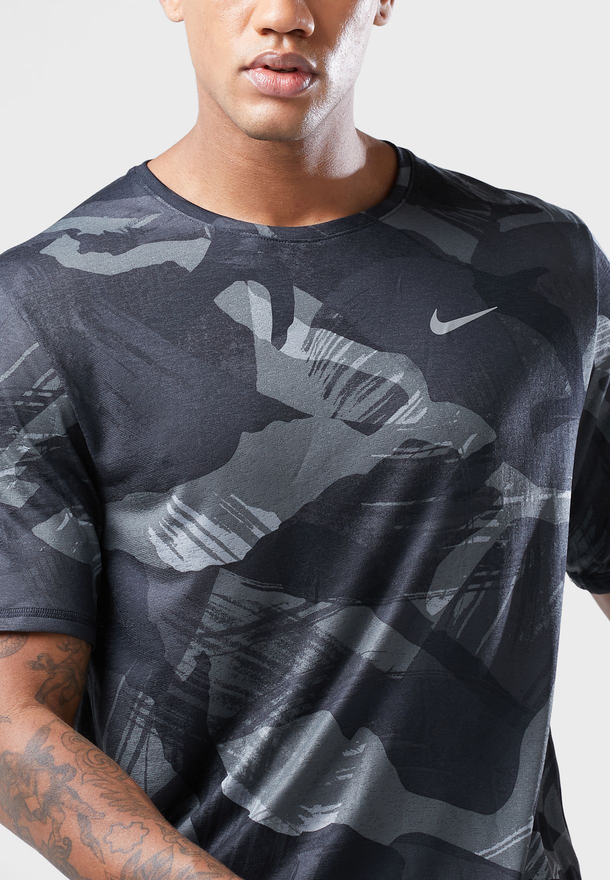 Dri-Fit Miler Camo T-Shirt