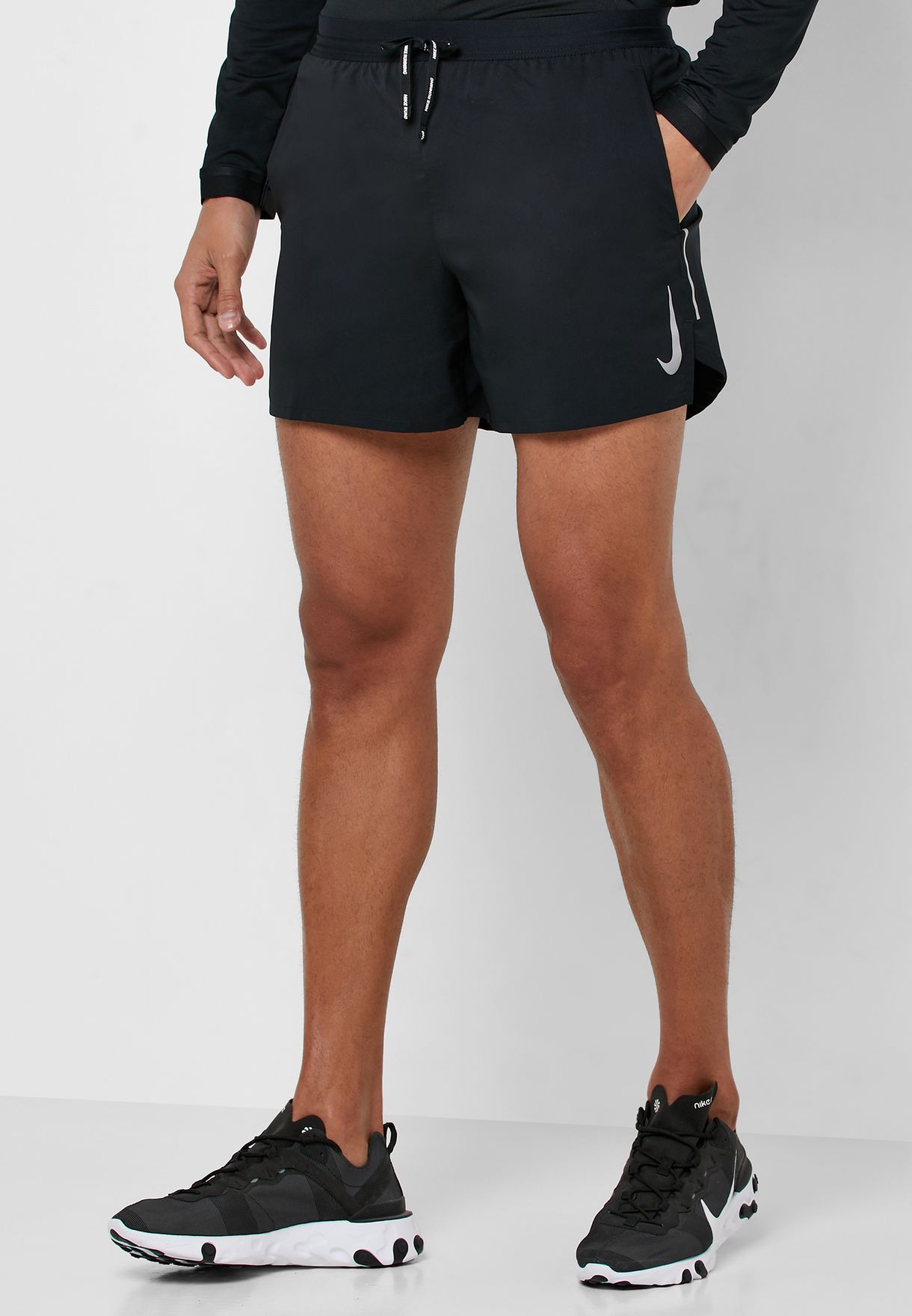 Buy Nike black Flex Stride 5\u0026quot; Shorts for Men in MENA, Worldwide |  AJ7777-010