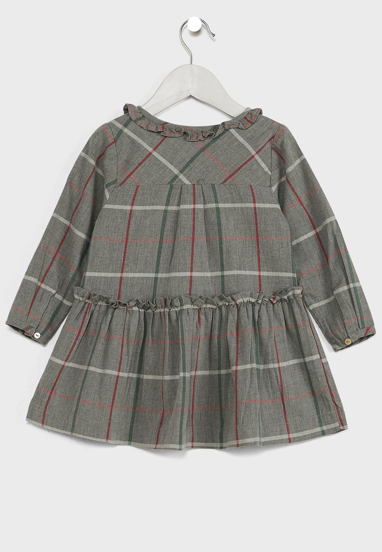 Infant Checked Dress
