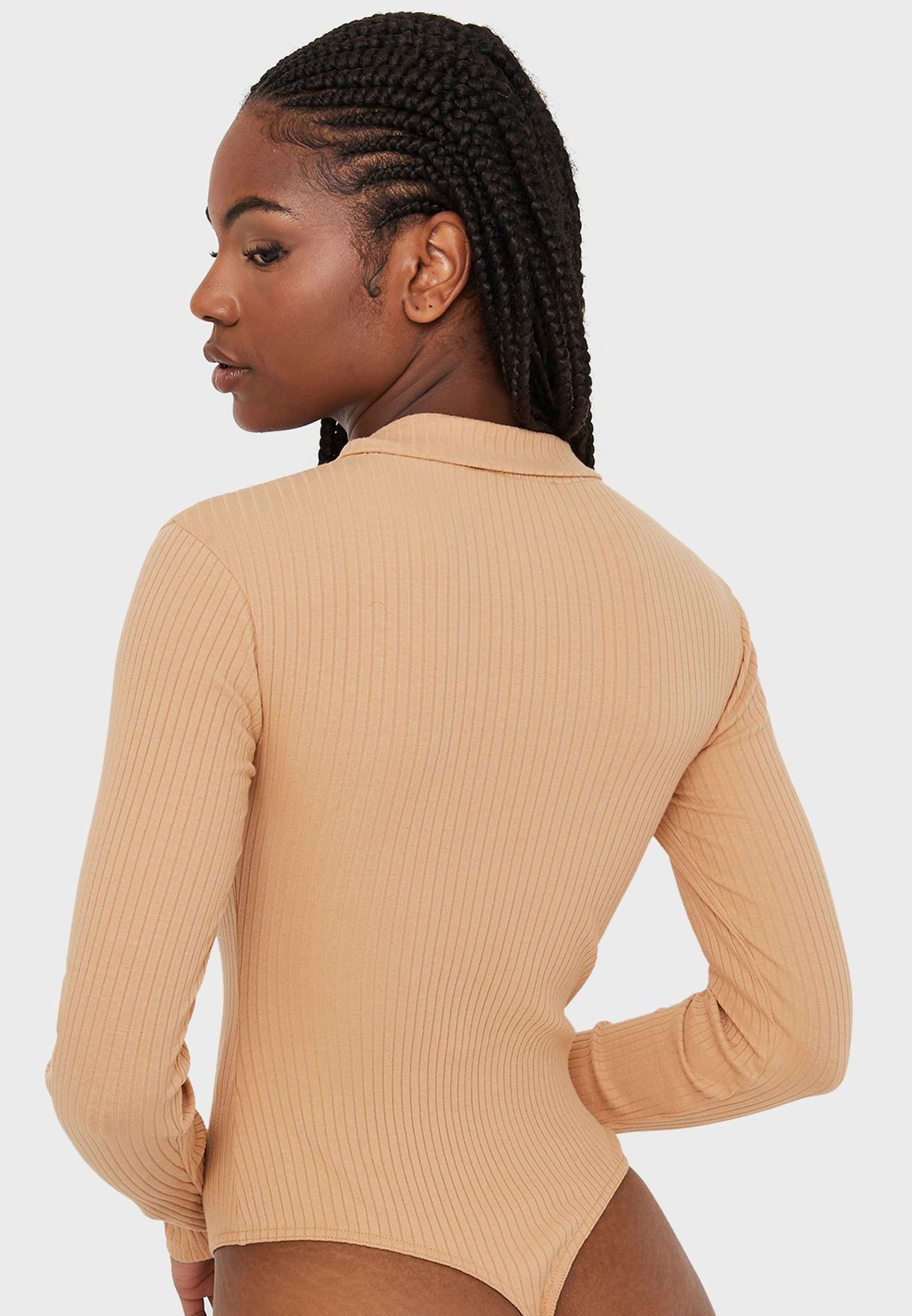 missguided ribbed bodysuit