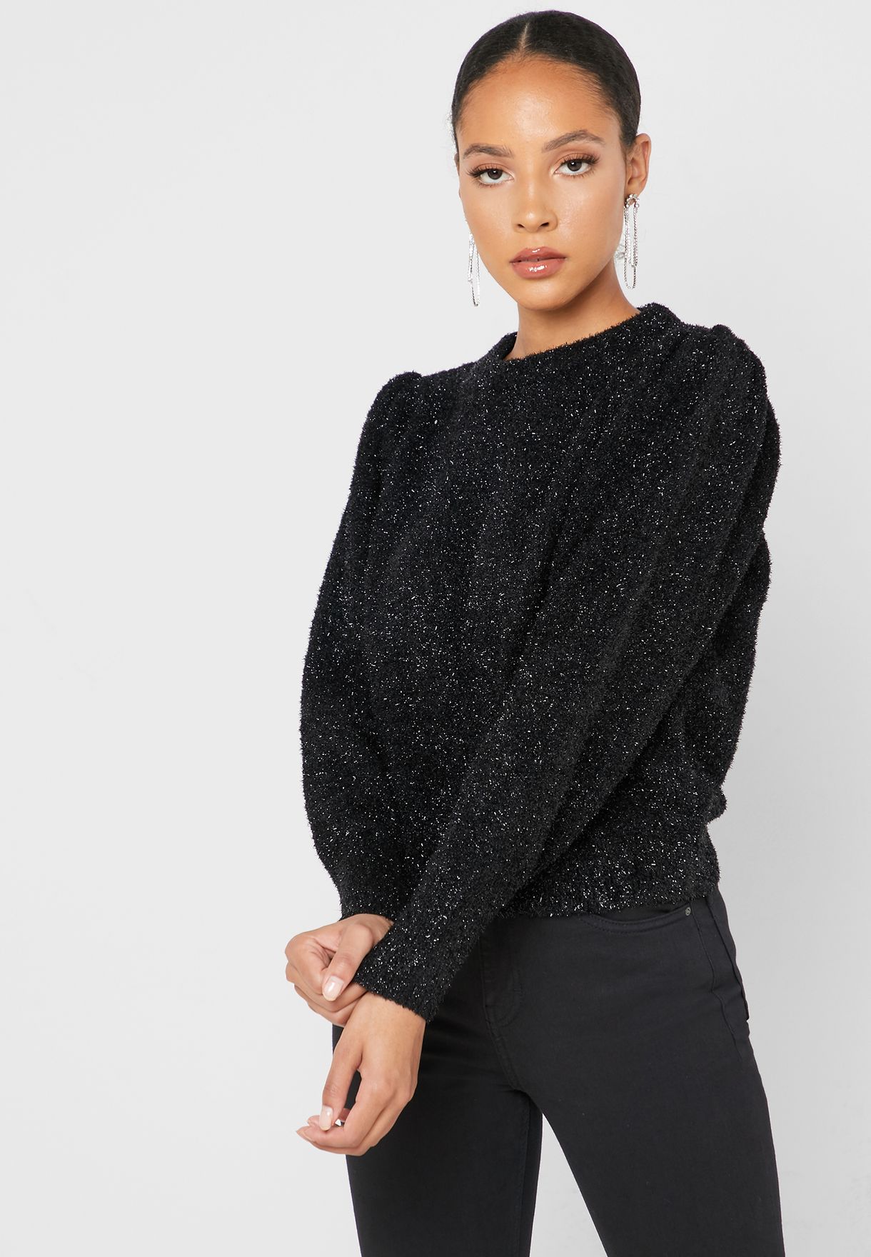 shimmer sweater