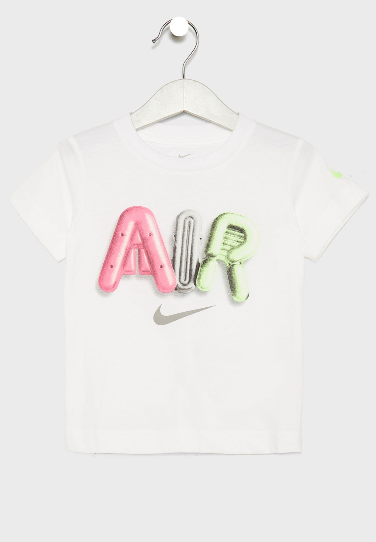 Nike white Infant Air Bubble T-Shirt 