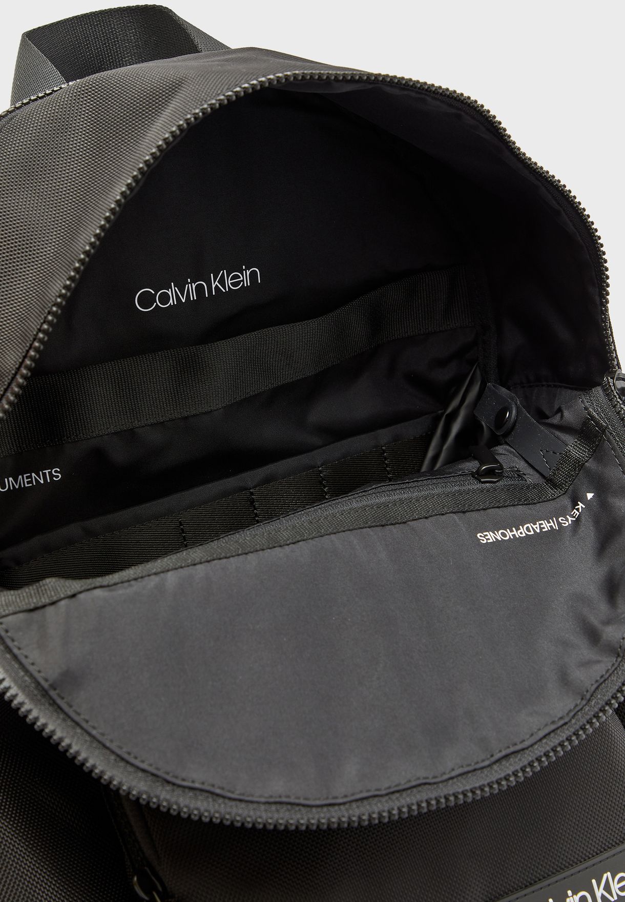 Buy Calvin Klein Black Ultimate Outside Pocket Backpack For Men In Mena Worldwide K50k505799