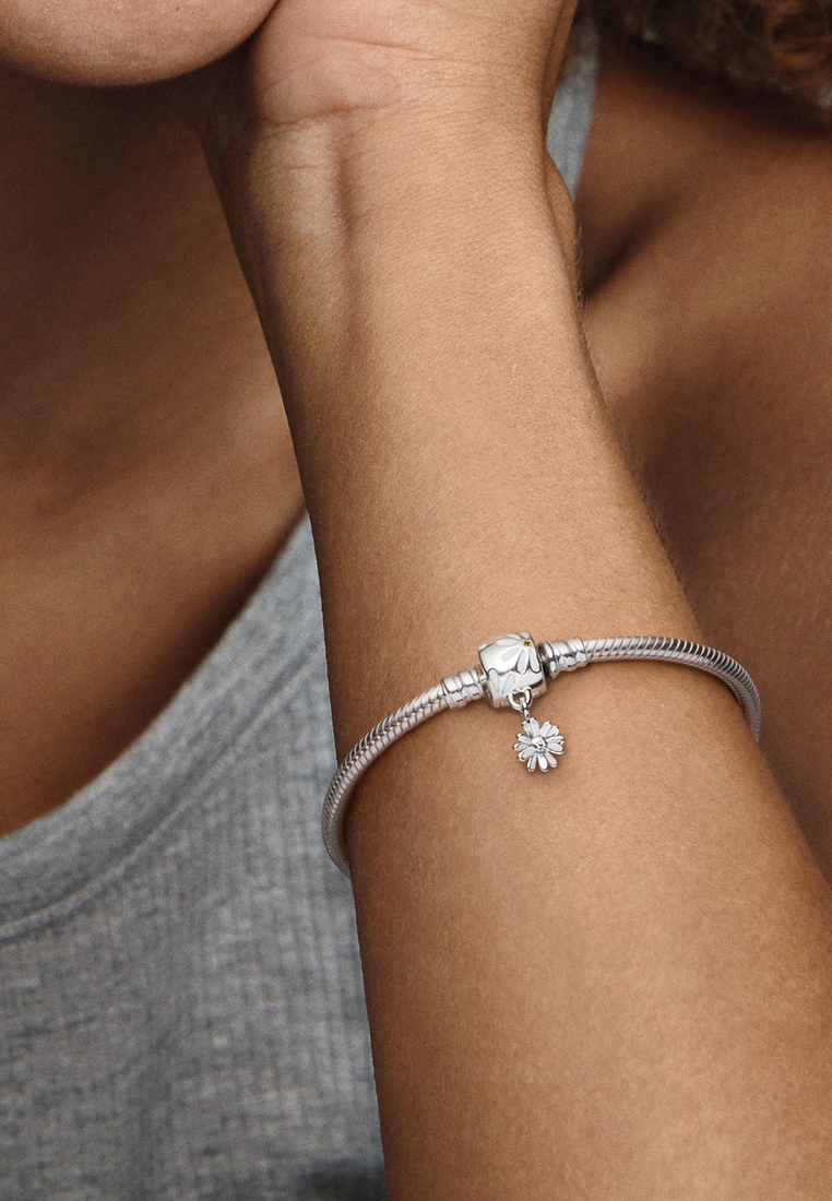 Pandora | Jewelry | Pandora Limited Edition Moments Bright Snowflake Clasp Mesh  Bracelet | Poshmark