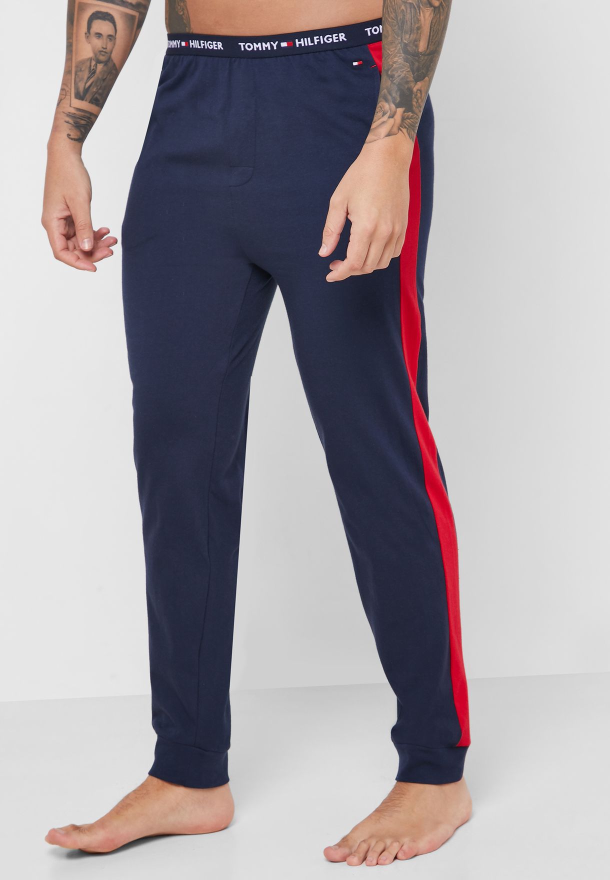 tommy hilfiger blue sweatpants