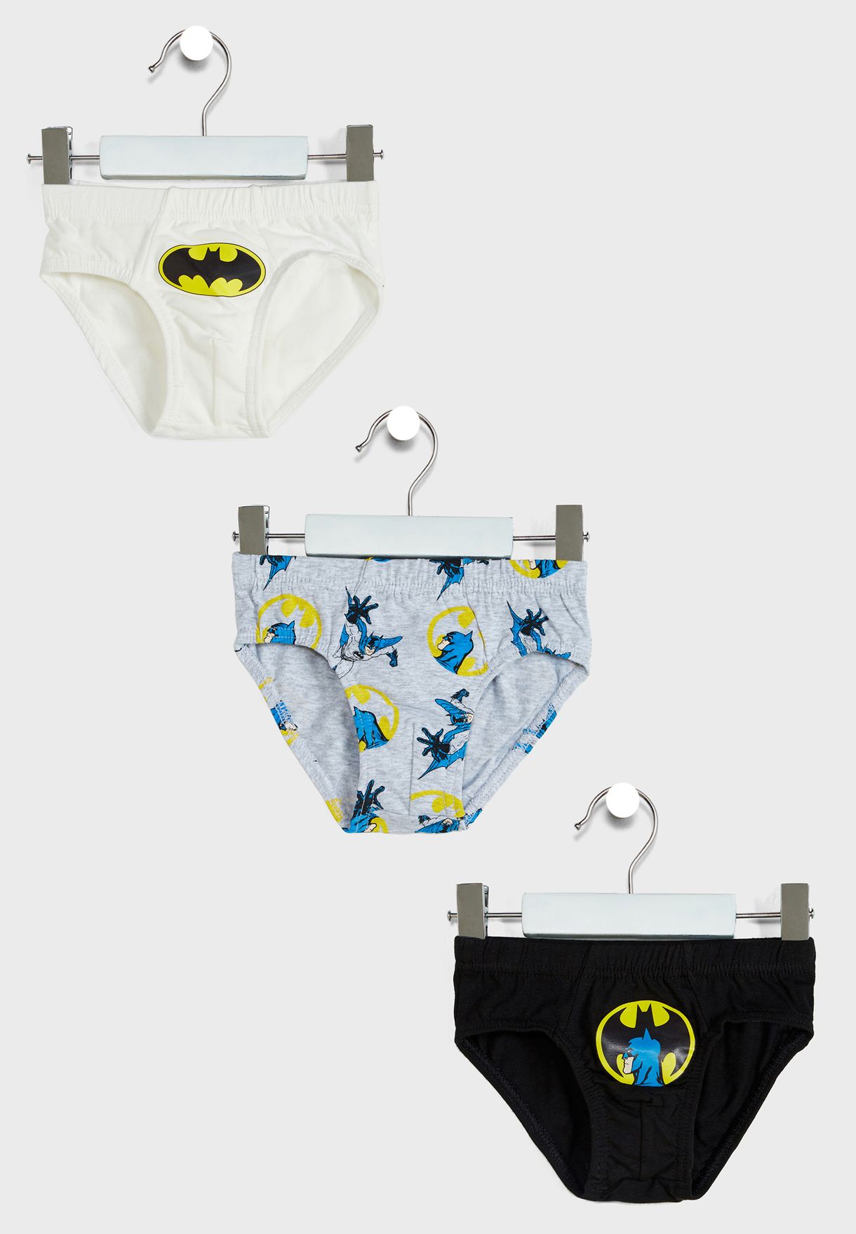 Kids 3 Pack Batman Briefs