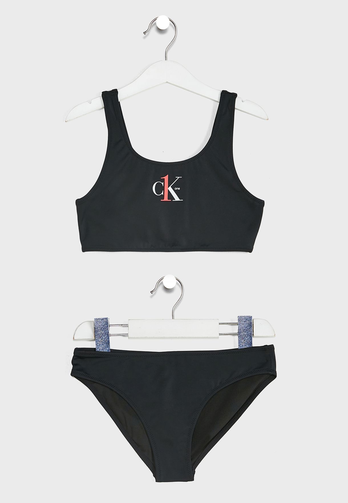 Buy Calvin Klein black Kids Bikini Set for Kids in Riyadh, Jeddah