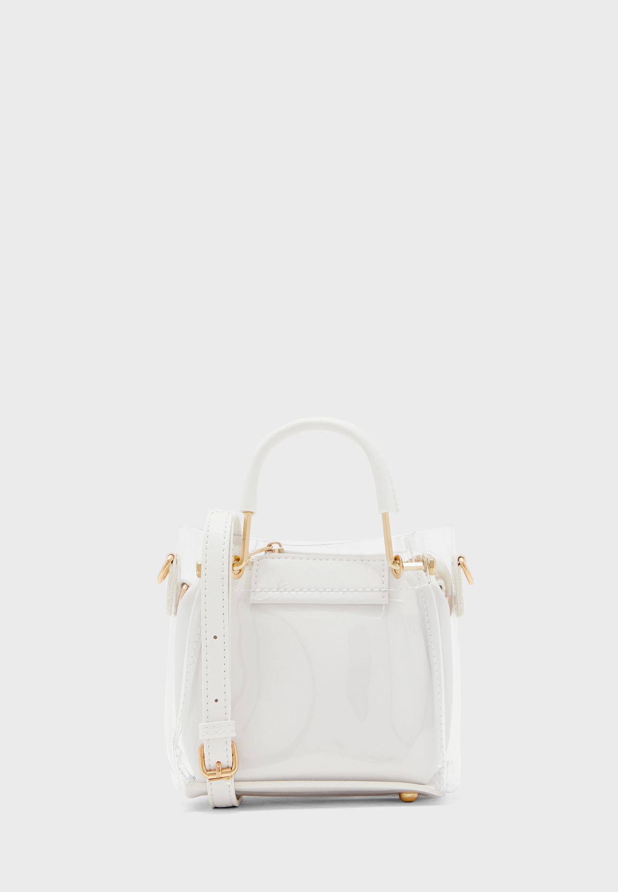 clear top handle bag