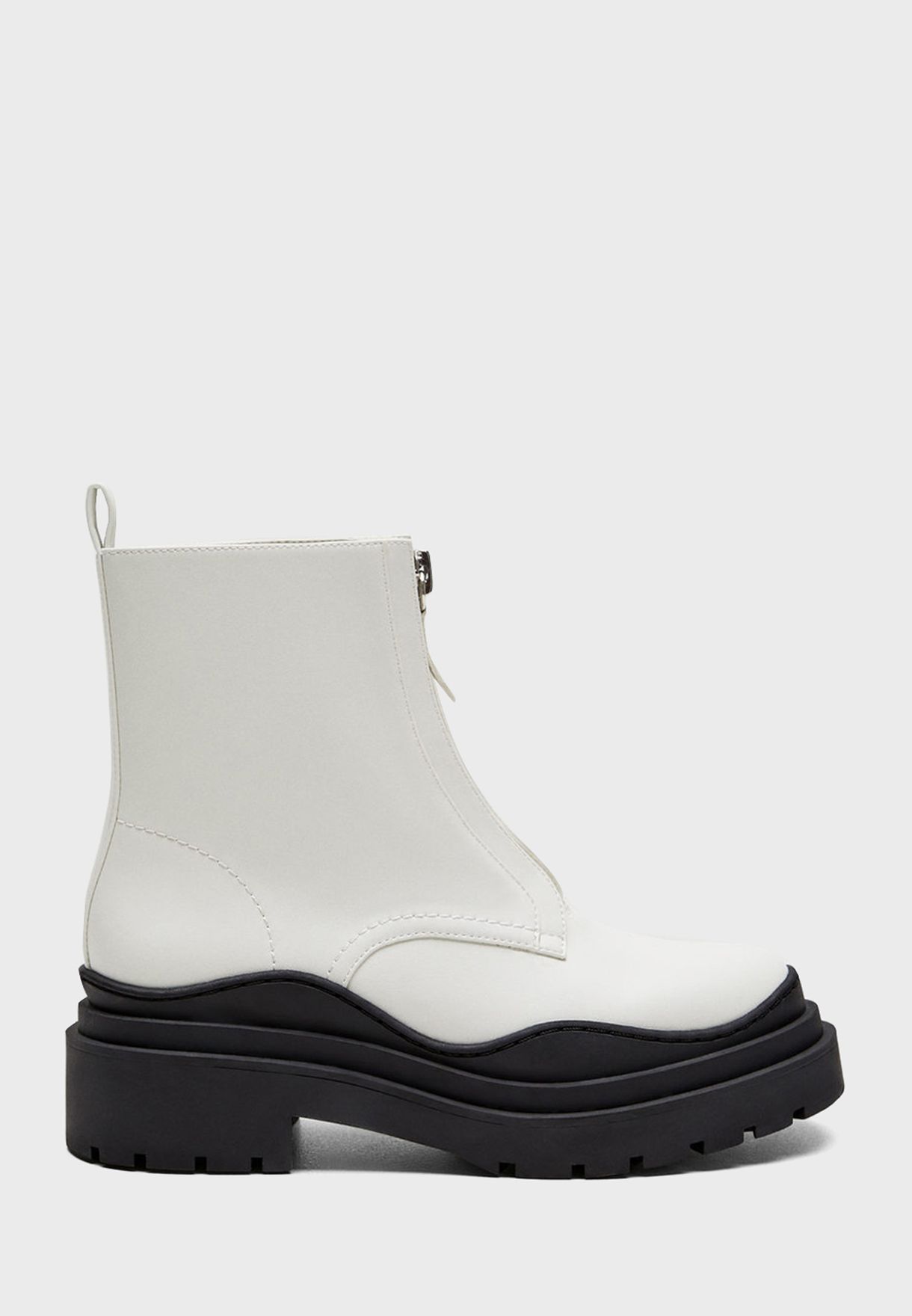 Buy Mango white Wenzol Ankle Boot for 