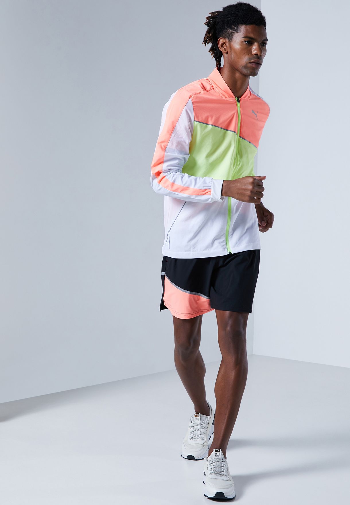 puma run lite woven jacket