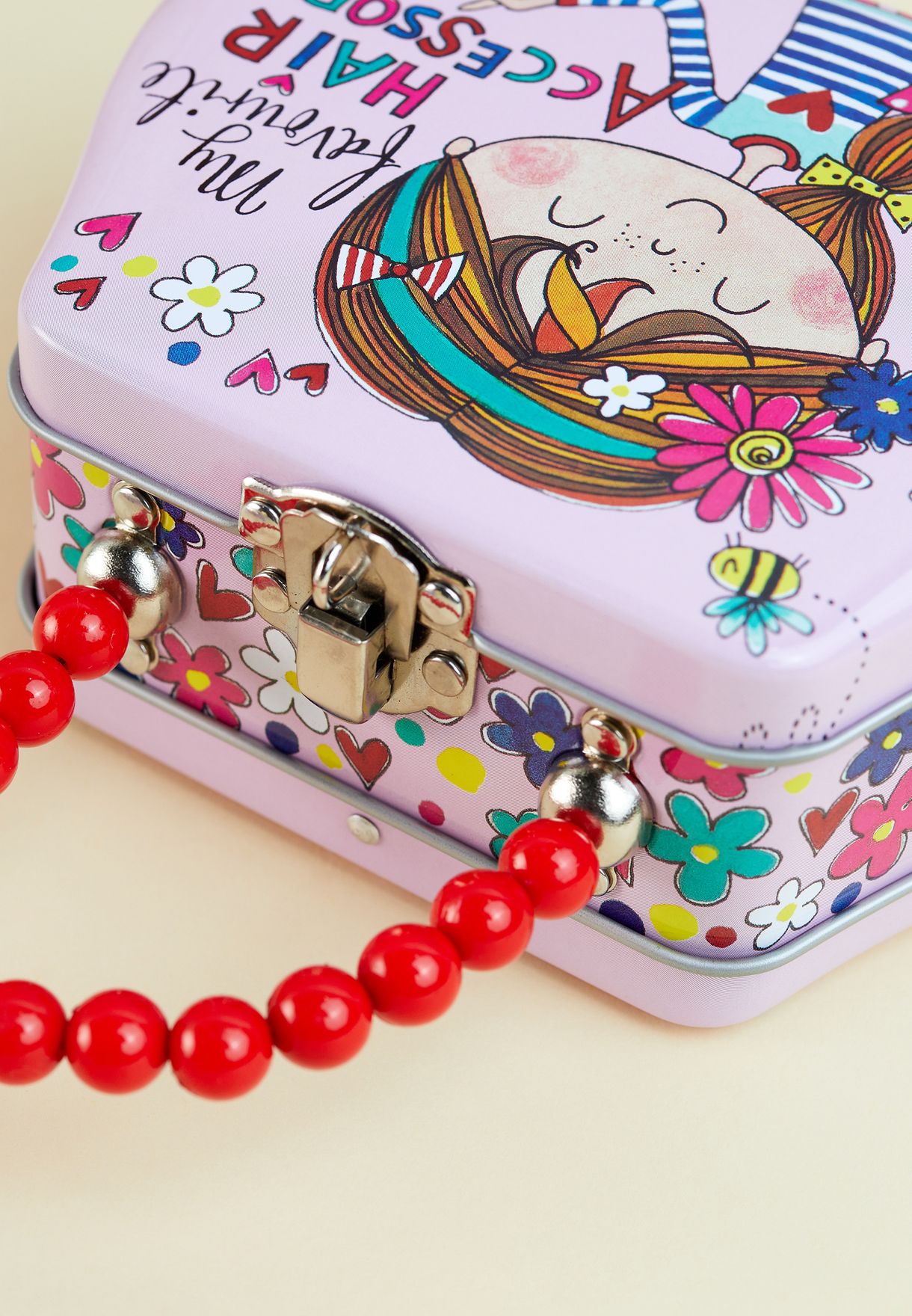 Favourite Hair Accessories Handbag Storage Tin