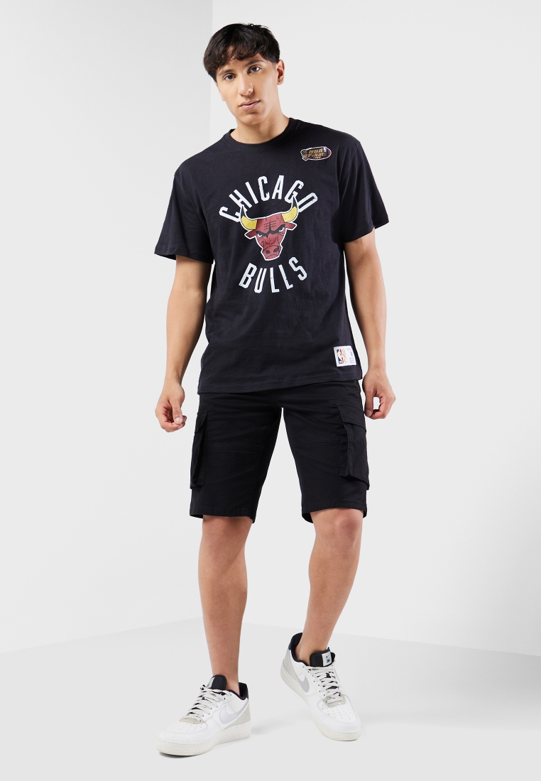 Chicago Bulls Legendary Slub Black T-Shirt