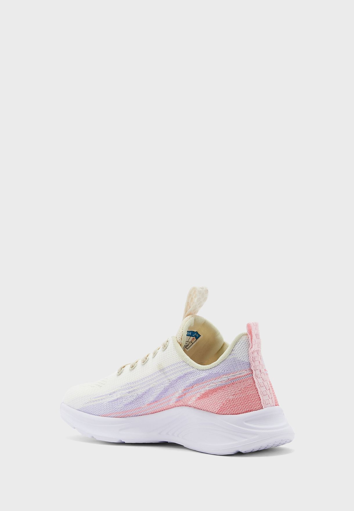 Coloured Detail Knit Sneaker 