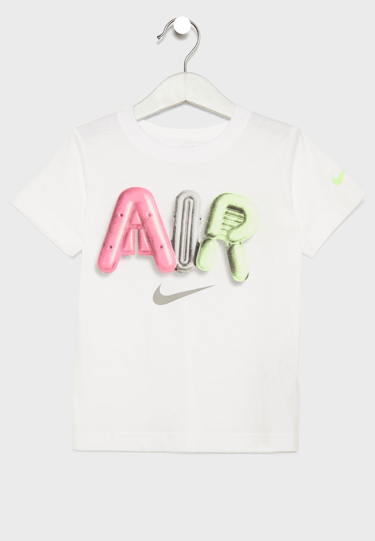Buy Nike white Kids Air Bubble T-Shirt 