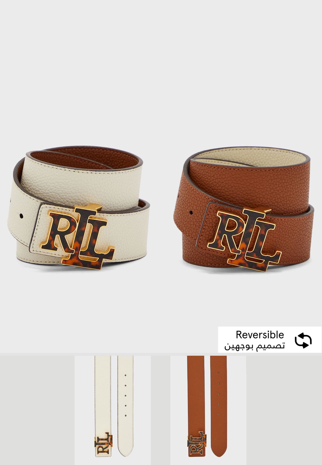 ralph lauren women's reversible belt