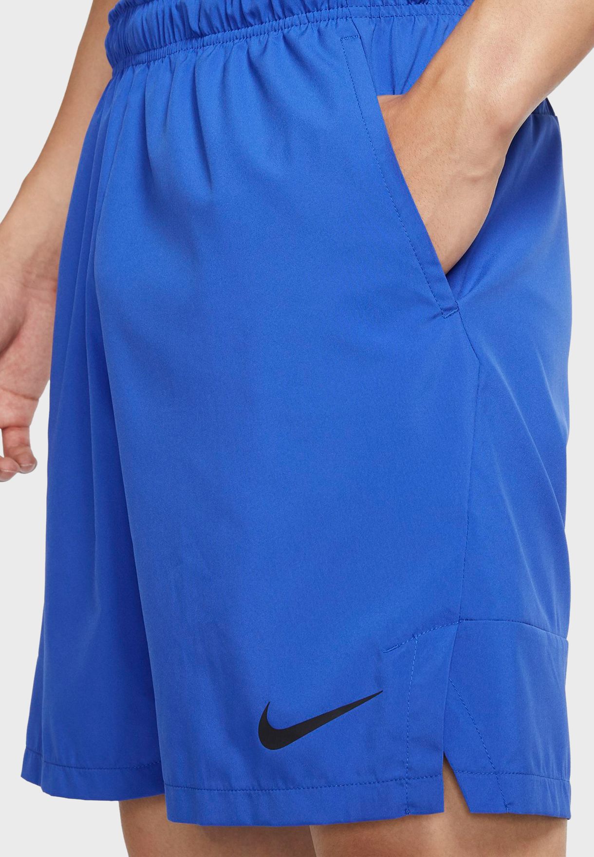 Buy Nike blue Dri-Fit Flex Woven Shorts for Kids in Riyadh, Jeddah