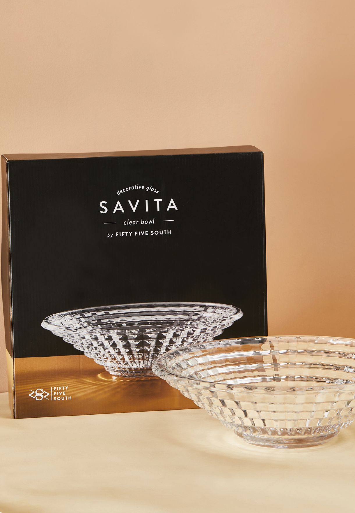 Savita  Glass Serving Bowl