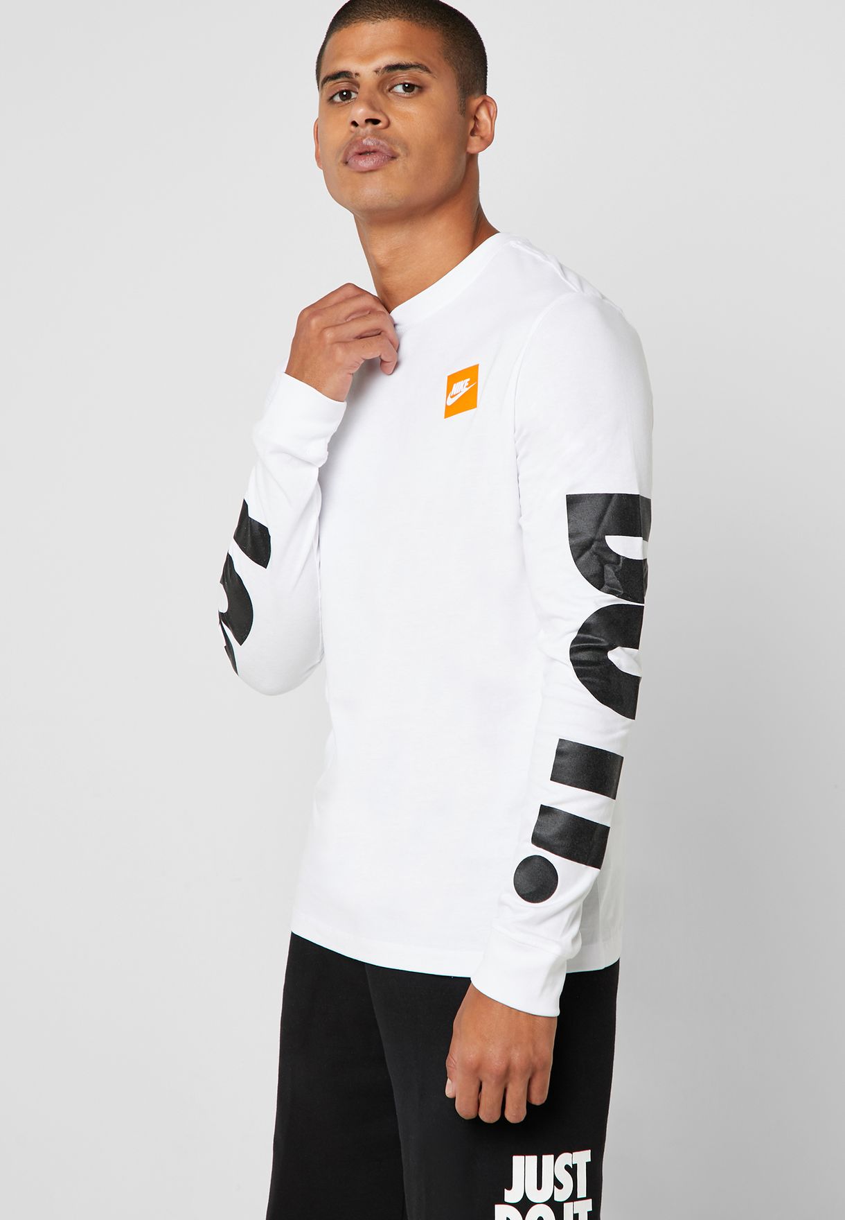 nike just do it collar shirt