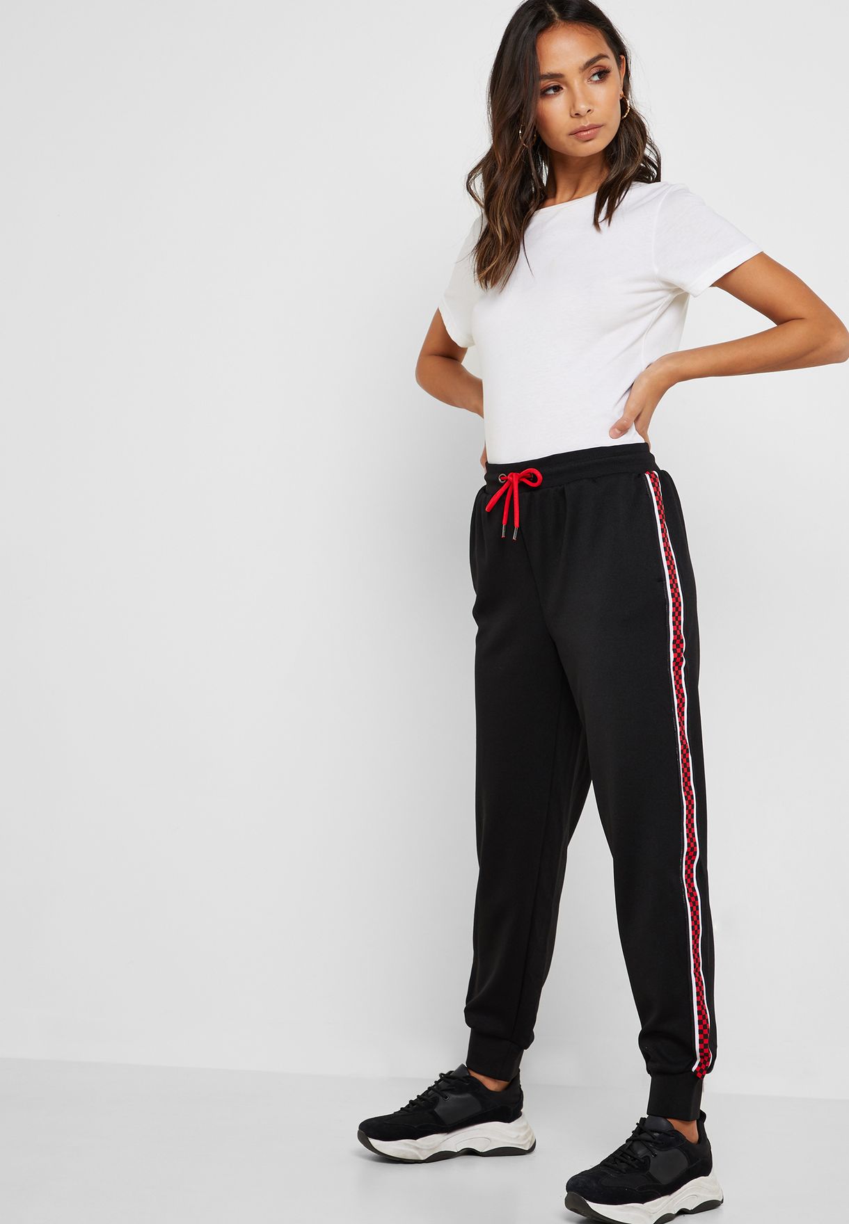 forever 21 side stripe pants