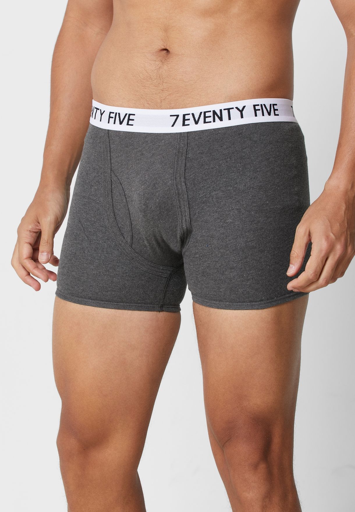 2 Pack Waist Band Trunks With Antibacterial Finish