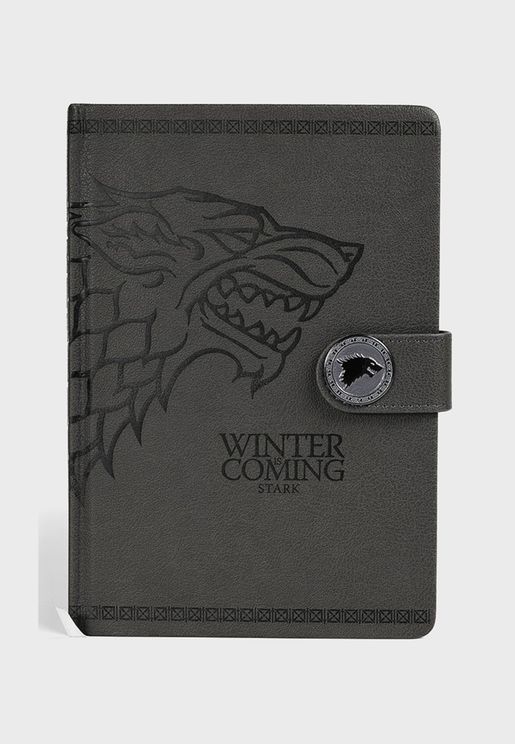 Games Of Thrones Stark Notebook