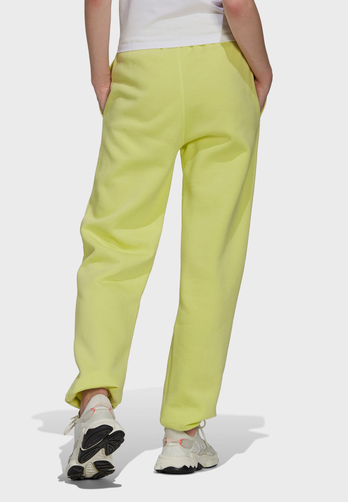 Buy adidas Originals yellow Essential Trefoil Sweatpants for Kids in ...