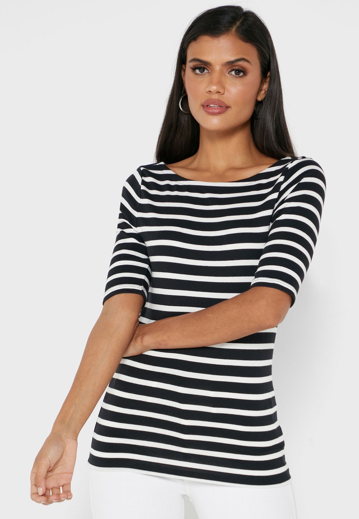 gap boat neck t shirt