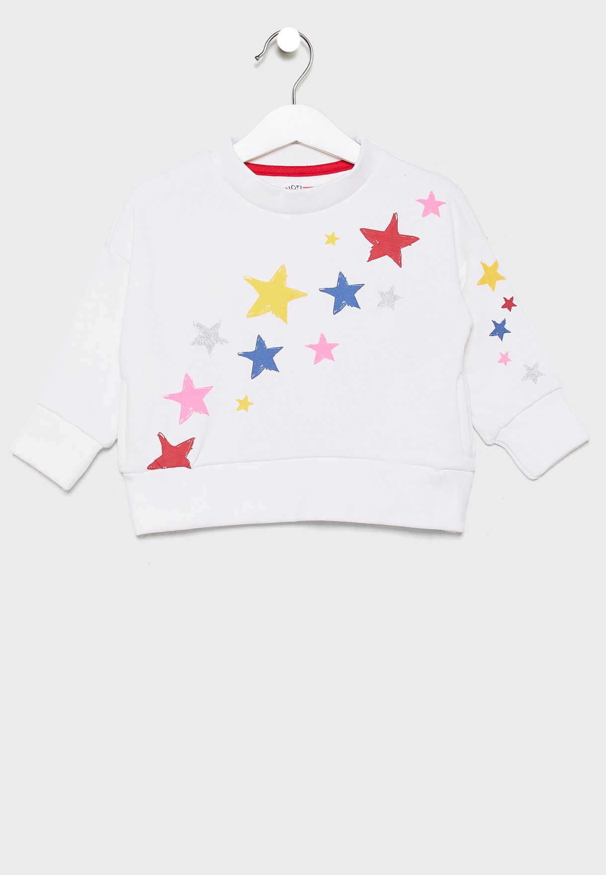 infant white sweatshirt