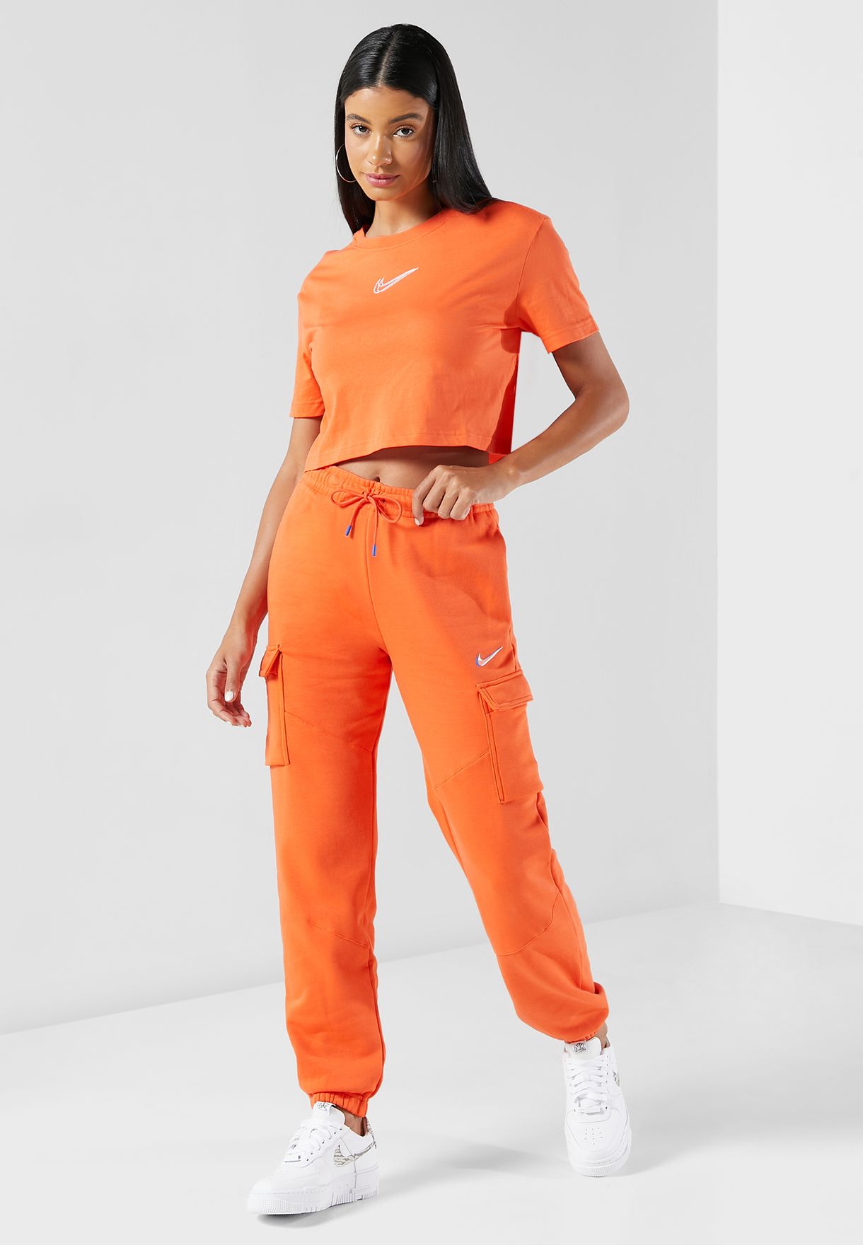 Buy Nike orange Nsw Cargo Pants for 