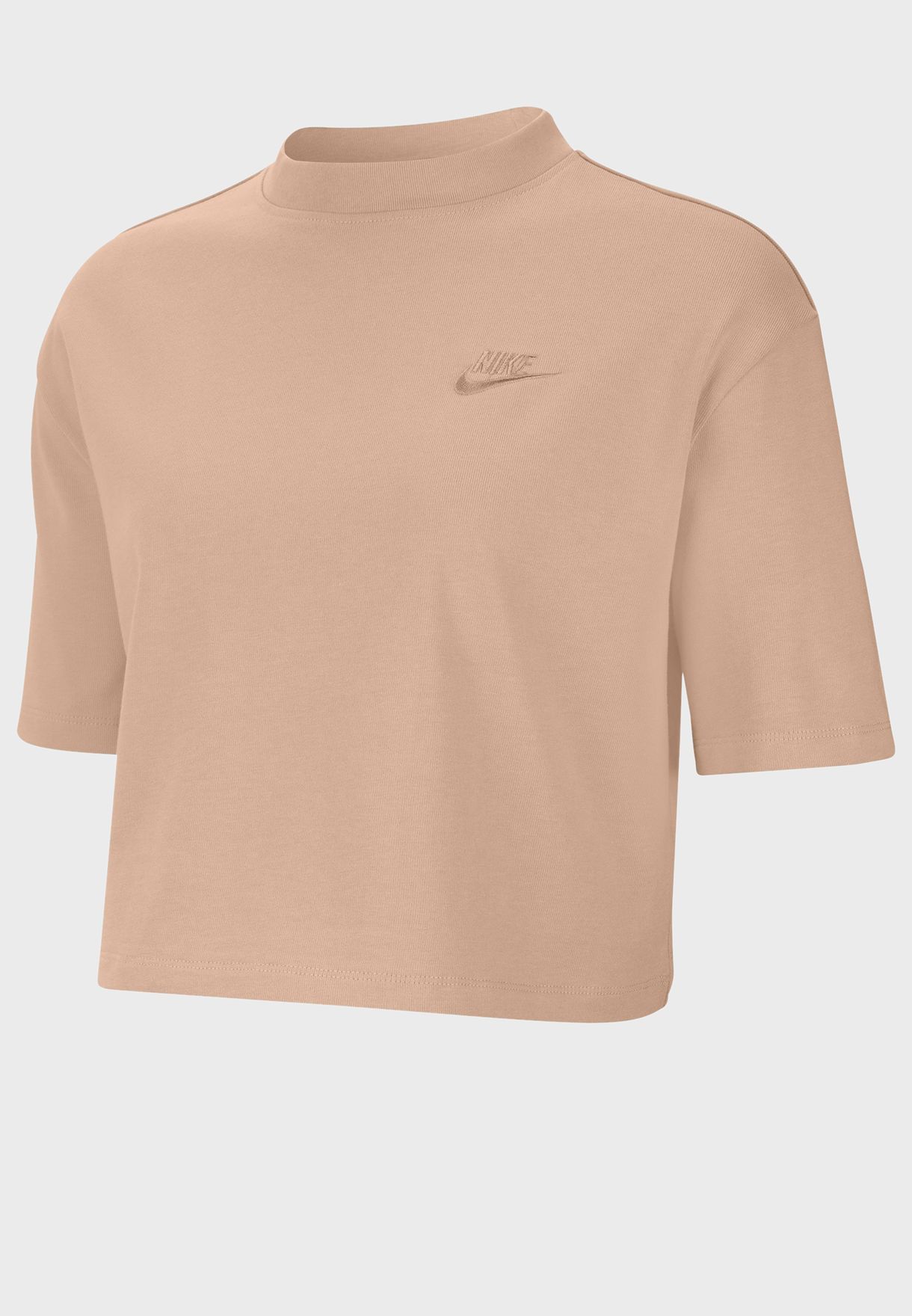 Buy Nike beige NSW T-Shirt for Women in 