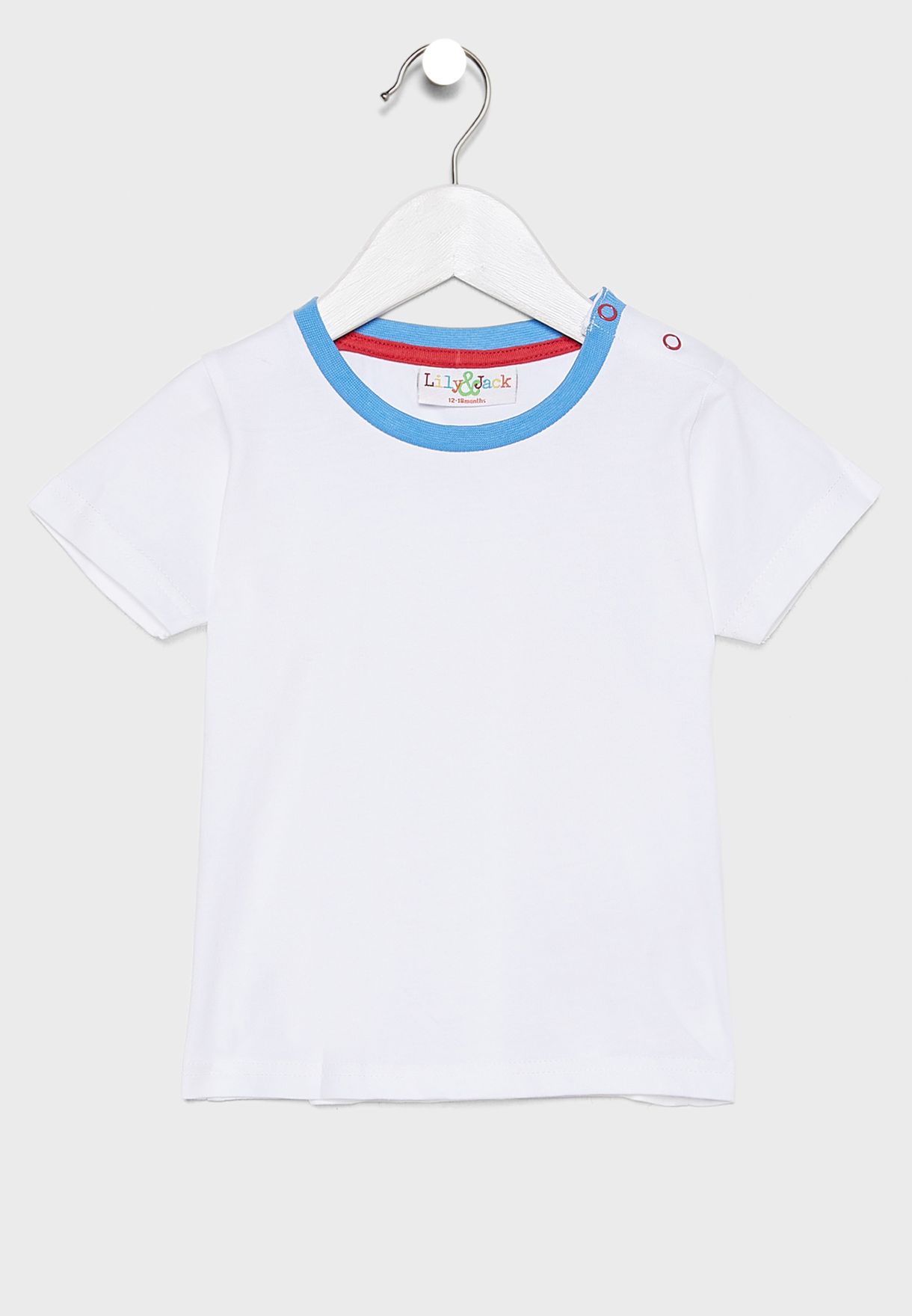 Infant T-Shirt + Striped Dungaree Set