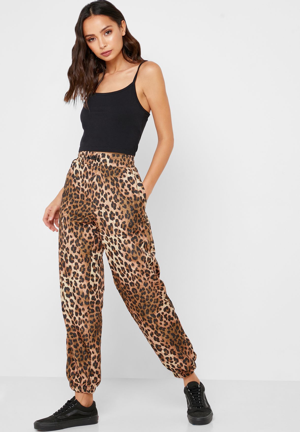 Buy Forever 21 prints Leopard Print Jogger Pants for Women in MENA,  Worldwide