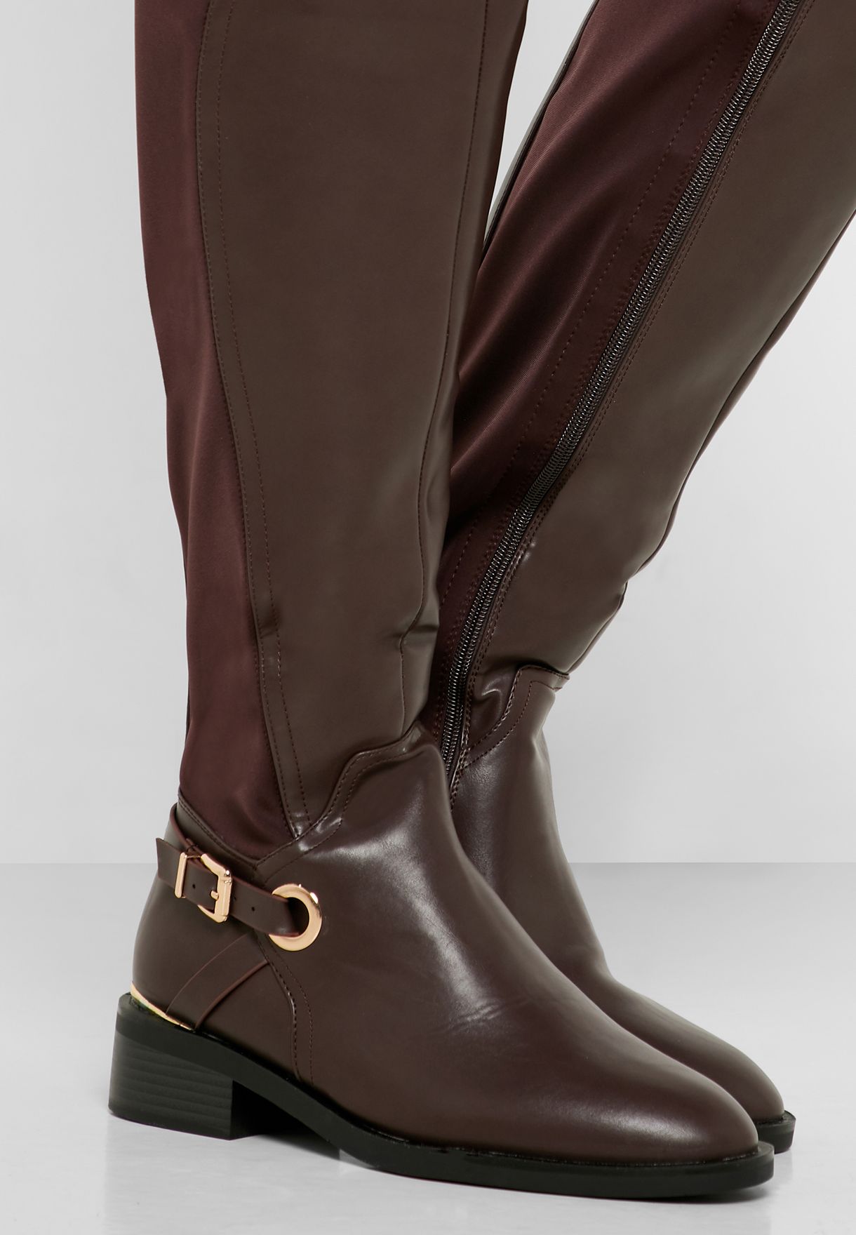 coach turnlock riding boot