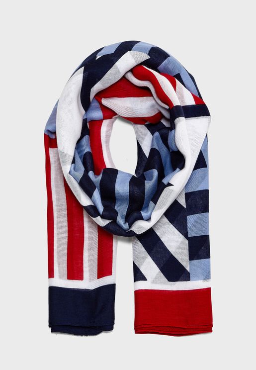 tommy hilfiger ladies scarf