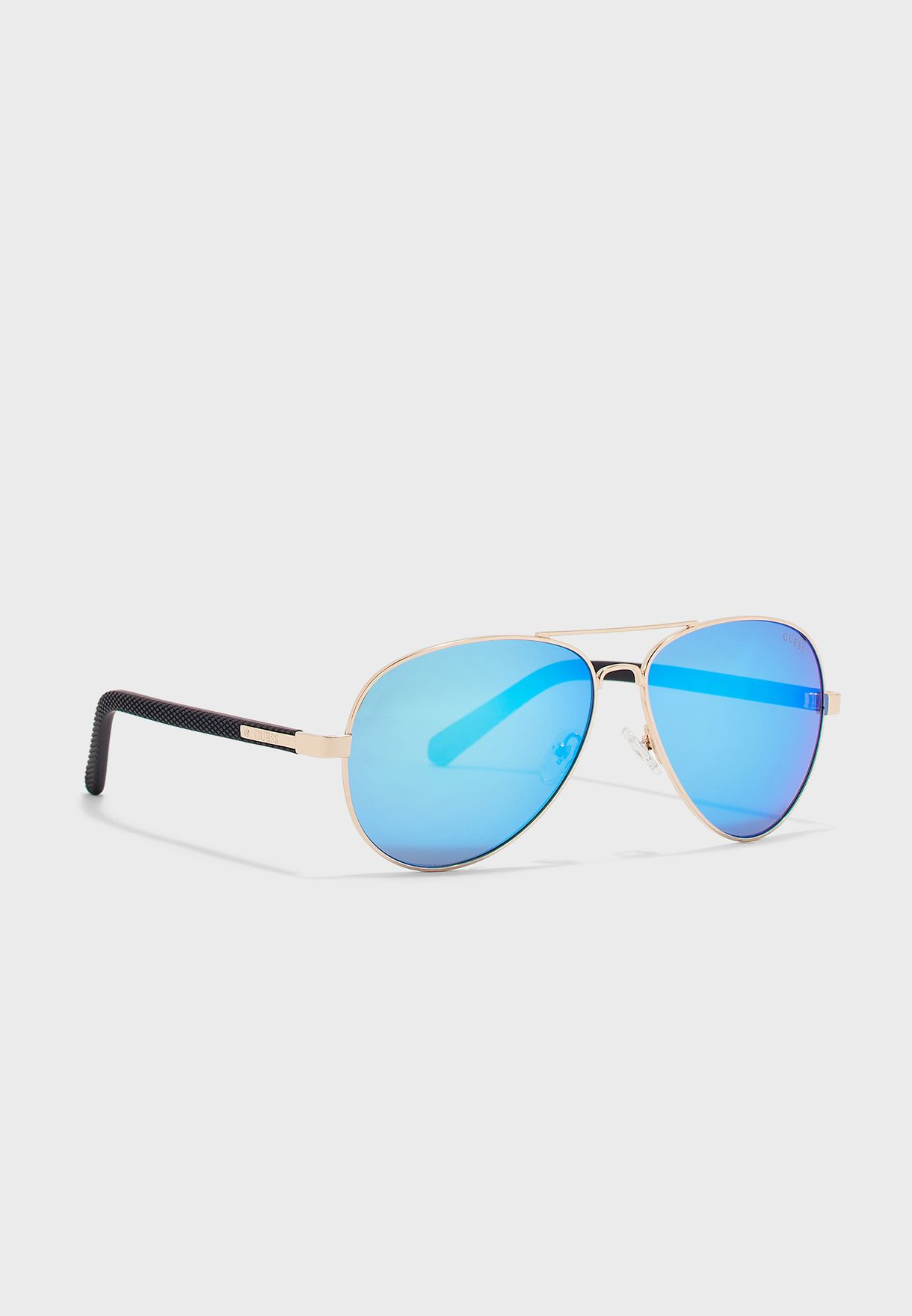 guess polarized aviator sunglasses