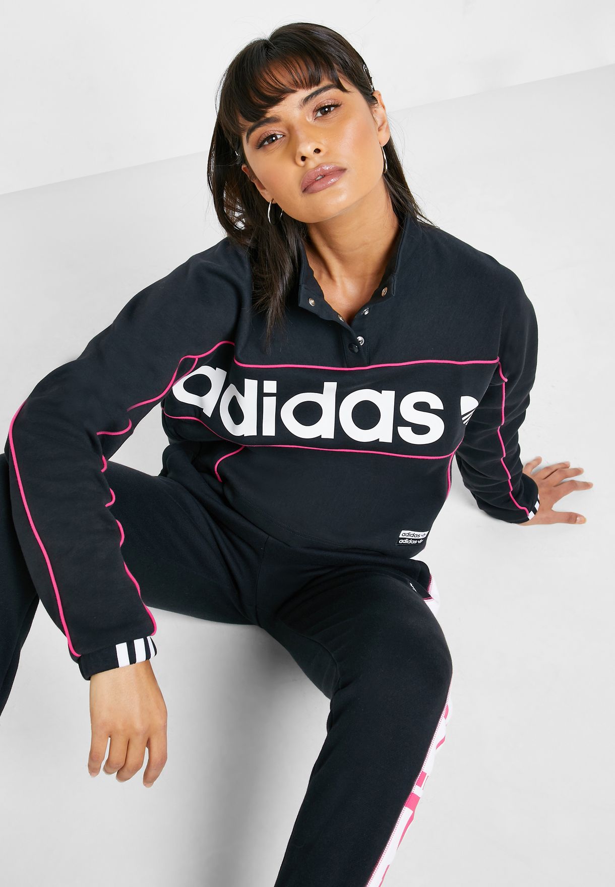 adidas girl sweatshirt