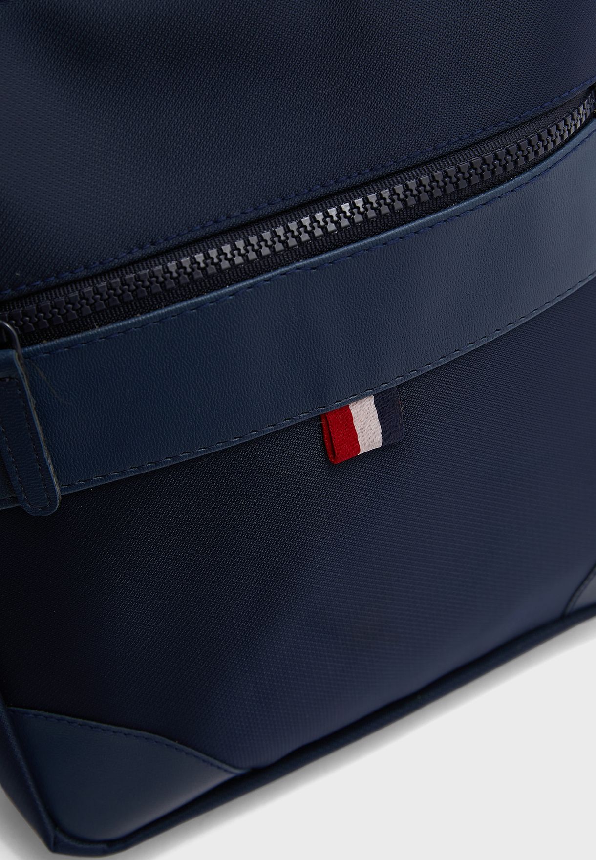 Webbing Details Crossbody Messenger Bag