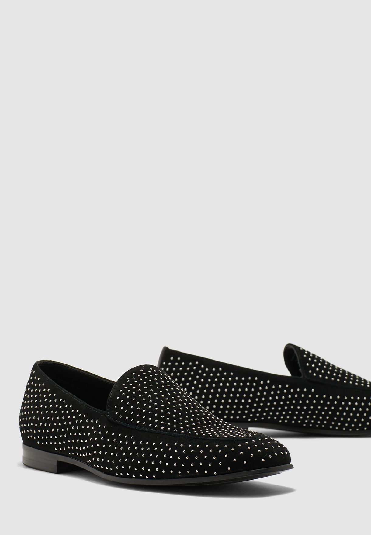 Aldo black Qirarien Slip Ons for Men 