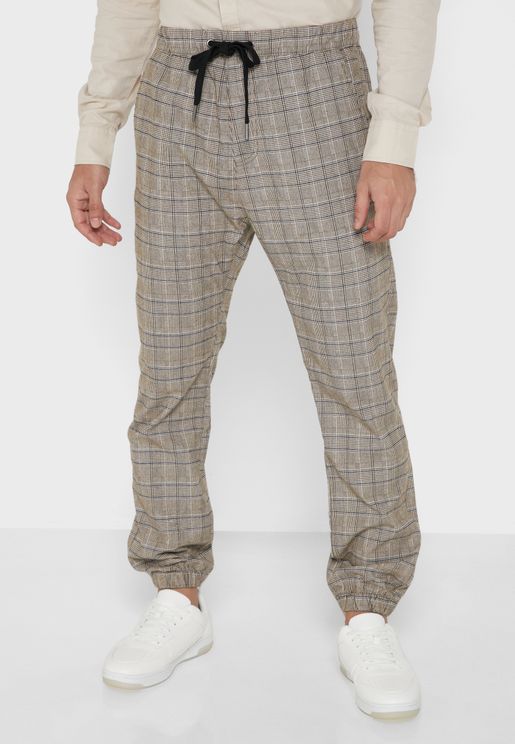 plaid pants cotton on
